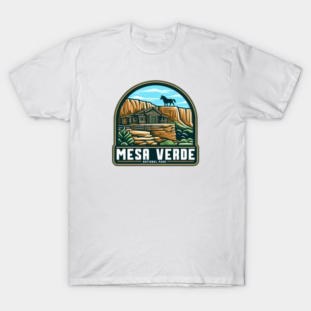 Mesa Verde National Park T-Shirt by Americansports